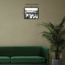 Load image into Gallery viewer, Digitally Restored and Enhanced 1913 Saratoga Race Track Photo Print - Old Photo of Saratoga Horse Racing Poster - Saratoga Race Course Wall Art Photo