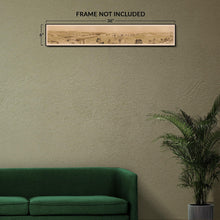 Cargar imagen en el visor de la galería, Digitally Restored and Enhanced 1919 Hampton Roads Virginia Naval Base Panoramic Photo - Military Installation Photography - Historical Document - Gallery Print