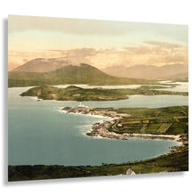 Cargar imagen en el visor de la galería, Digitally Restored and Enhanced 1890 Valentia County Kerry Ireland Print - Photochrom Atlantic Coast Transatlantic Telegraph Cable - Victorian Era - Archival Print