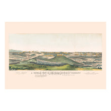 Cargar imagen en el visor de la galería, Digitally Restored and Enhanced 1859 Great Battle of Solferino Print - Italian Unification France Austria Military Art - Red Cross - Archival Print