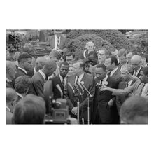 Load image into Gallery viewer, Digitally Restored and Enhanced 1963 Civil Rights Leaders White House Print - March on Washington Kennedy Meeting - Historic Summit - Archival Print
