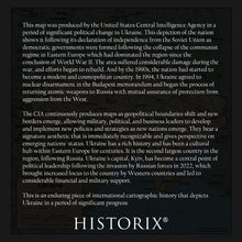 Cargar imagen en el visor de la galería, Digitally Restored and Enhanced 1993 Ukraine Map Print - Vintage Map of Ukraine Poster - Old Ukraine Eastern Europe Map Poster - Historic Ukraine Wall Art