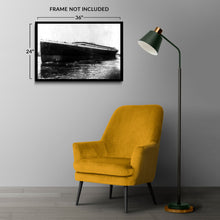 Load image into Gallery viewer, Digitally Restored and Enhanced 1911 The Titanic Photo Print - Vintage Photo of The Titanic Poster Wall Art - Old Poster Photo of RMS Titanic Ship