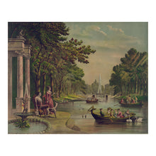 Cargar imagen en el visor de la galería, Digitally Restored and Enhanced 1882 Lafayette Summer Residence Print - Revolutionary War Hero - Gilded Age Franco-American - Archival Print