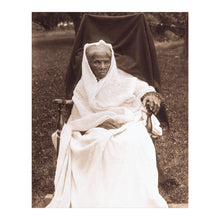 Cargar imagen en el visor de la galería, Digitally Restored and Enhanced 1911 Harriet Tubman Photo - Portrait Auburn New York - Abolitionist Underground Railroad Icon - Archival Print