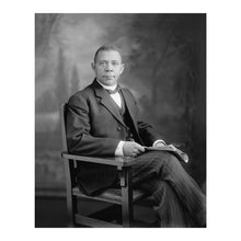 Load image into Gallery viewer, Digitally Restored and Enhanced 1905 Booker T. Washington Print - Tuskegee Institute Founder - African American Leader Progressive Era - Archival Print