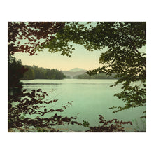 Load image into Gallery viewer, Digitally Restored and Enhanced 1902 Upper Loon Lake Print - Adirondack Mountains New York - Wilderness Conservation Landscape - Archival Print