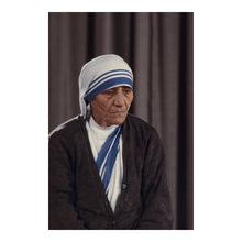 Cargar imagen en el visor de la galería, Digitally Restored and Enhanced 1971 Mother Teresa Print - Humanitarian Portrait Missionaries of Charity - Nobel Peace Prize Icon - Archival Print