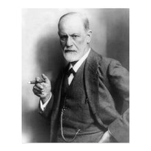 Load image into Gallery viewer, Digitally Restored and Enhanced 1921 Sigmund Freud Photo Print - Vintage Portrait Photo of Sigmund Freud Pioneer of Psychological Analysis Wall Art Poster