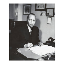 Load image into Gallery viewer, Digitally Restored and Enhanced 1939 Charles Houston Photo Print - Vintage Portrait Photo of American Lawyer Charles Hamilton Houston Wall Art Poster