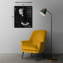 Load image into Gallery viewer, Digitally Restored and Enhanced 1905 Andrew Carnegie Photo Print - Vintage Portrait Photo of The Gospel of Wealth Author Andrew Carnegie Poster Wall Art
