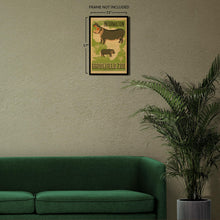 Cargar imagen en el visor de la galería, Digitally Restored and Enhanced 1938 Brookfield Zoo Chicago Poster - WPA Federal Art Project - Depression Era Art - Museum-Quality Print
