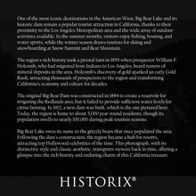 Cargar imagen en el visor de la galería, 1912 Big Bear Lake Photo Print - Vintage Photo of Big Bear Lake and Dam in California Poster - Old Photo of Bear Valley Dam