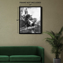 Cargar imagen en el visor de la galería, Digitally Restored and Enhanced 1915 Cornell University Library Photo Print - Vintage Photo of Cornell University Library Poster Wall Art