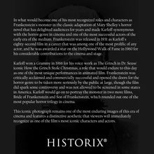 Cargar imagen en el visor de la galería, Digitally Restored and Enhanced 1935 Frankenstein's Monster Photo Print - Vintage Photo of English Actor Boris Karloff as Frankenstein Wall Art Poster