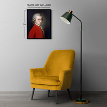 Cargar imagen en el visor de la galería, Digitally Restored and Enhanced 1819 Wolfgang Amadeus Mozart Photo Print - Vintage Portrait of Classical Music Composer Wolfgang Amadeus Mozart Poster