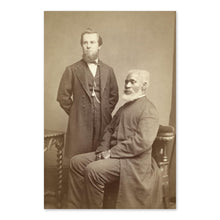 Cargar imagen en el visor de la galería, Digitally Restored and Enhanced 1876 Josiah Henson Photo Print - Vintage Portrait Photo of Josiah Henson with John Lobb Poster