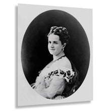Cargar imagen en el visor de la galería, Digitally Restored and Enhanced 1953 Emily Roebling Photo Print - Vintage Photo of The Brooklyn Bridge Engineer Emily Warren Roebling Poster Wall Art