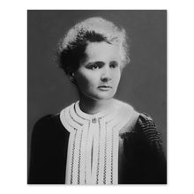 Load image into Gallery viewer, Digitally Restored and Enhanced 1900 Marie Curie Photo Print - Vintage Photo of Nobel Prize Winner Marie Curie Poster Wall Art - Old Photo of Madame Curie