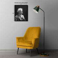 Cargar imagen en el visor de la galería, 1907 Mark Twain Photo Print - Vintage Portrait Photo of Mark Twain The Father of American Literature - Mark Twain Poster