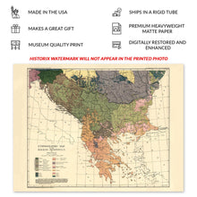 Load image into Gallery viewer, Digitally Restored and Enhanced 1918 Balkan Peninsula Map Print - Vintage Map of The Balkans Southeastern Europe Poster Wall Art