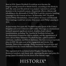 Cargar imagen en el visor de la galería, Digitally Restored and Enhanced 1952 Queen Elizabeth II Portrait Photo - Vintage Photo of Queen Elizabeth II Poster Wall Art Print