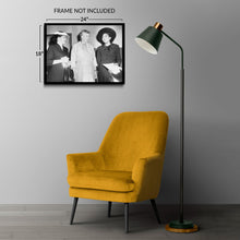 Cargar imagen en el visor de la galería, Digitally Restored and Enhanced 1956 Rosa Parks Eleanor Roosevelt & H.C. Foster Photo - Old Photo of Rosa Parks Eleanor Roosevelt and Autherine Lucy Poster