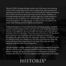 Load image into Gallery viewer, Digitally Restored and Enhanced 1913 Saratoga Race Track Photo Print - Old Photo of Saratoga Horse Racing Poster - Saratoga Race Course Wall Art Photo