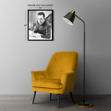 Cargar imagen en el visor de la galería, Digitally Restored and Enhanced 1957 Albert Camus Photo Print - Vintage Portrait Photo of Nobel Prize Winner Albert Camus Poster