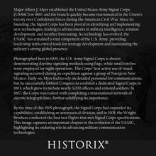 Cargar imagen en el visor de la galería, Digitally Restored and Enhanced 1909 US Army Signal Corps Photo Print - Vintage Photo of US Army Signal Corps Wall Art Poster