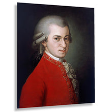Cargar imagen en el visor de la galería, Digitally Restored and Enhanced 1819 Wolfgang Amadeus Mozart Photo Print - Vintage Portrait of Classical Music Composer Wolfgang Amadeus Mozart Poster