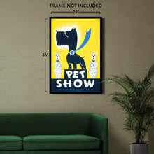 Load image into Gallery viewer, Digitally Restored and Enhanced 1939 Pet Show WPA Federal Art Project Recreation Project Poster - Depression Era Art Deco - Archival Reproduction