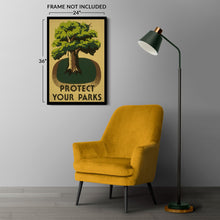 Load image into Gallery viewer, Digitally Restored and Enhanced 1938 Protect Your Parks Ohio Conservation WPA Federal Art Project Poster - Depression Era Art Deco - Archival Reproduction