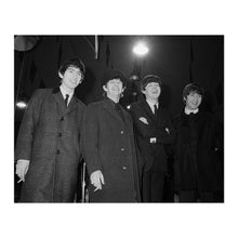 Cargar imagen en el visor de la galería, Digitally Restored and Enhanced 1964 Beatles Press Conference Photograph - British Invasion Rock Music History - Archival Print