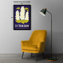 Cargar imagen en el visor de la galería, Digitally Restored and Enhanced 1938 Ohio Let Them Grow Flower Conservation WPA Federal Art Project Poster - Depression Era Art Deco - Archival Reproduction