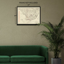 Load image into Gallery viewer, Digitally Restored and Enhanced 1941 Rio de Janeiro Map Print - Vintage Map of Rio de Janeiro Brazil Poster - Central Area Map of Rio de Janeiro Wall Art