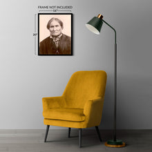 Cargar imagen en el visor de la galería, Digitally Restored and Enhanced 1904 Geronimo Photo Print - Vintage Portrait Photo of Military Leader Geronimo Goyaale Print Wall Art
