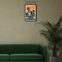 Cargar imagen en el visor de la galería, Digitally Restored and Enhanced 1939 Chicago Urban League Father Son Banquet WPA Federal Art Project Poster - Depression Era Art Deco - Archival Reproduction