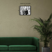 Load image into Gallery viewer, Digitally Restored and Enhanced 1970 Richard Nixon and Elvis Presley Photo Print - Old Photo of President Nixon and Elvis Presley at The White House Poster