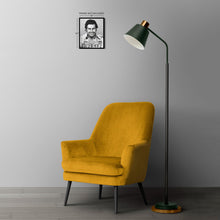 Cargar imagen en el visor de la galería, Digitally Restored and Enhanced 1976 Pablo Escobar Photo Print - Vintage Photo of Pablo Escobar Mugshot Poster Wall Art - Old Photo of Pablo Escobar Poster