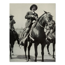 Load image into Gallery viewer, Digitally Restored and Enhanced 1914 Pancho Villa Photo Print - Vintage Photo of General Francisco Pancho Villa Poster - Portrait Photo of Francisco Villa