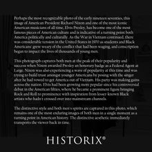 Load image into Gallery viewer, Digitally Restored and Enhanced 1970 Richard Nixon and Elvis Presley Photo Print - Old Photo of President Nixon and Elvis Presley at The White House Poster