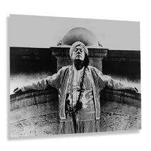 Load image into Gallery viewer, Digitally Restored and Enhanced 1934 Aleister Crowley Photo Print - Old Photo of Aleister Crowley Poster Print - Aleister Crowley Vintage Portrait Photo