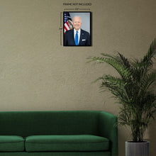 Cargar imagen en el visor de la galería, Digitally Restored and Enhanced Joe Biden 46th President of the United States Official Portrait Photo Poster