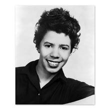 Load image into Gallery viewer, Digitally Restored and Enhanced 1959 Lorraine Hansberry Photo Print - Vintage Portrait Photo of Lorraine Vivian Hansberry Facing Front Wall Art Poster