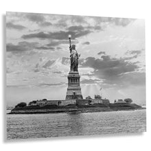 Cargar imagen en el visor de la galería, Digitally Restored and Enhanced 1910 Statue of Liberty New York Harbor Photo - Immigration Era Photography - American Landmark Documentation - Archival Print