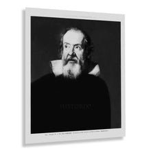 Load image into Gallery viewer, Digitally Restored and Enhanced 1890 Galileo Galilei Photo Print - Vintage Photo of Galileo Galilei The Father of Observational Astronomy Wall Art Poster