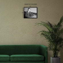 Cargar imagen en el visor de la galería, Digitally Restored and Enhanced 1915 Jose Raul Capablanca Photo Print - Vintage Photo of Cuban Chess Champion José Raúl Capablanca Wall Art Poster