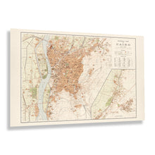 Cargar imagen en el visor de la galería, Digitally Restored and Enhanced 1920 Cairo Egypt Map Print - Vintage Map of Egypt Poster - General Map of Cairo Egypt Wall Art Print