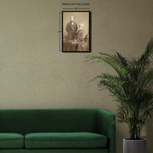 Cargar imagen en el visor de la galería, Digitally Restored and Enhanced 1876 Josiah Henson Photo Print - Vintage Portrait Photo of Josiah Henson with John Lobb Poster